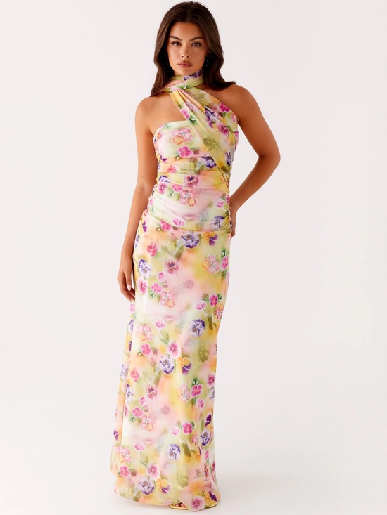 Peppermayo Dresses & Skirts - Peppermayo Pastel Floral Maxi Dress